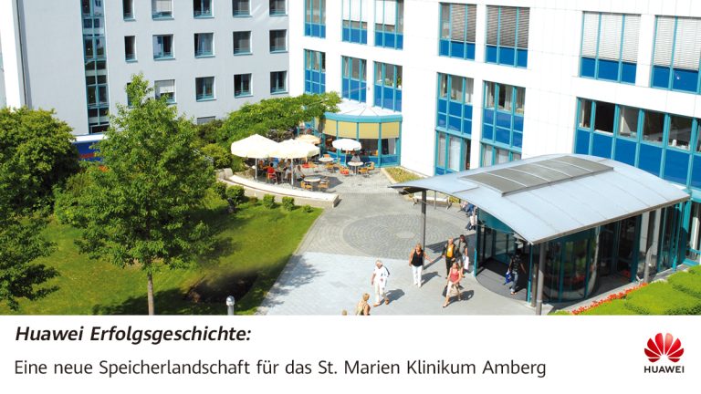 Schneller Storage für eine verlässliche Gesundheitsversorgung – Referenz St. Marien Klinikum Amberg